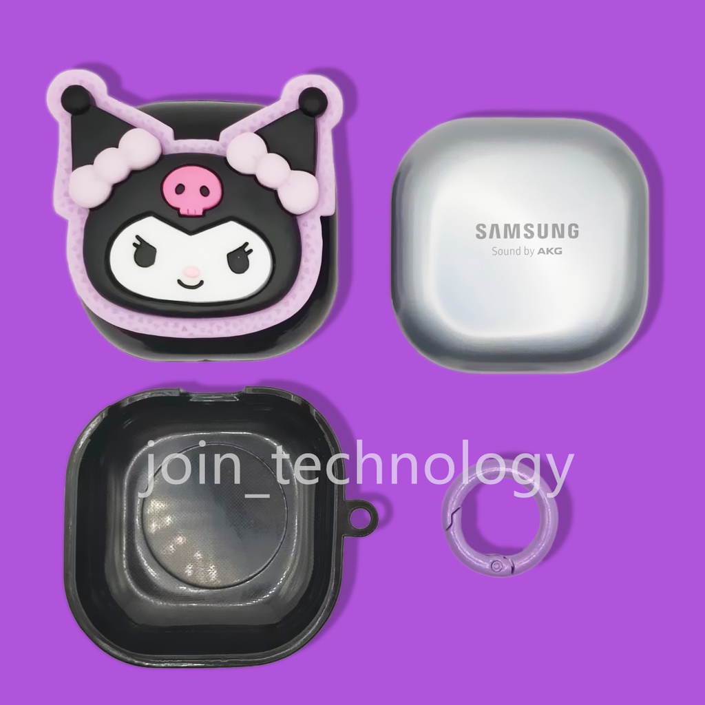 Vỏ Bảo Vệ Hộp Sạc Tai Nghe Bluetooth Samsung Galaxy buds 2 / pro / live / buds 2 pro Bằng Silicon Mềm Hình Anime