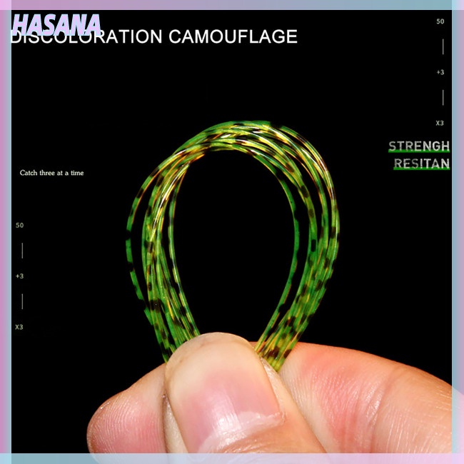 Dây Cước Câu Cá Siêu Bền HASANA 500m Thay Đổi Màu Sắc