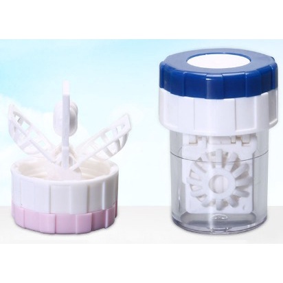 Cốc Rửa Kính Áp Tròng CALK Thủ Công Cầm Tay Mini Du Lịch Tiện Lợi
