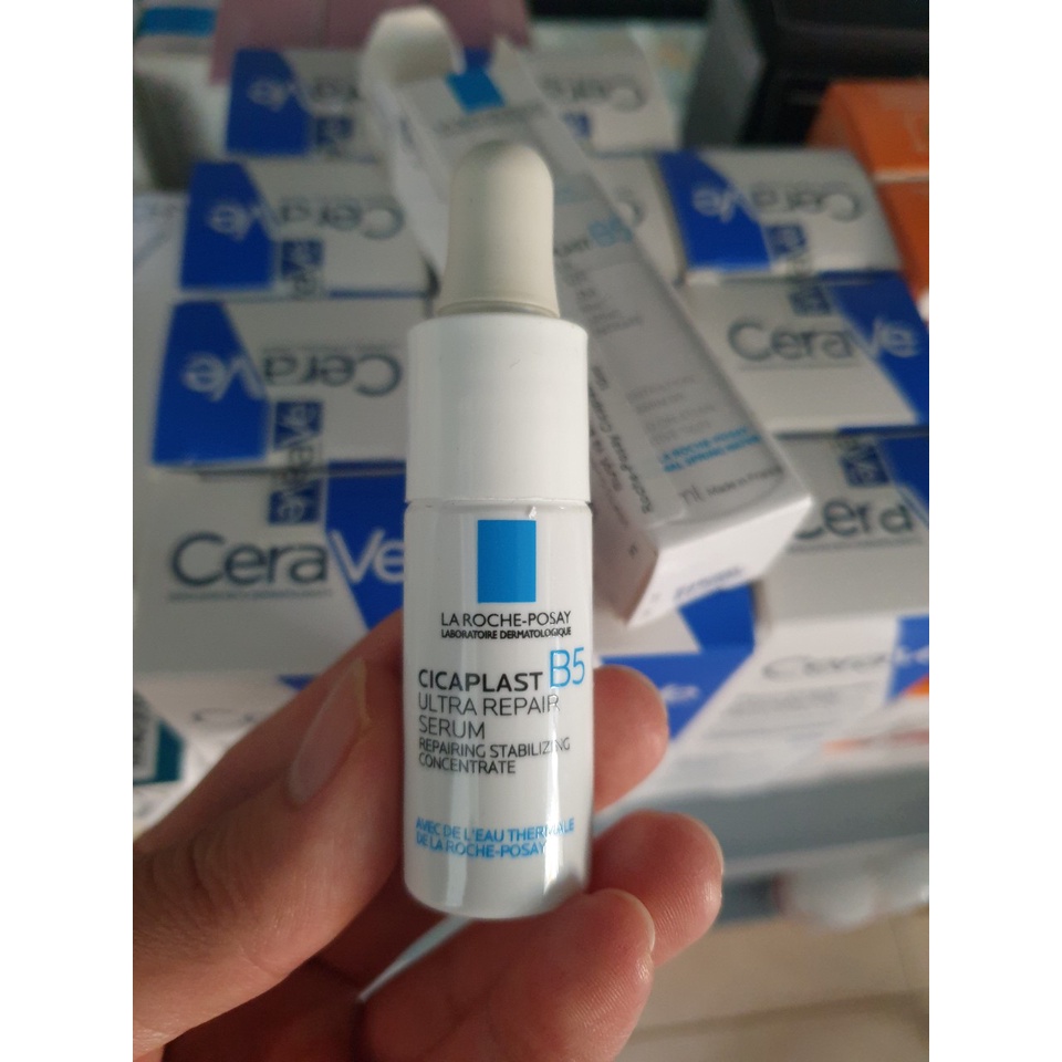 Tinh Chất Tái Tạo, Phục Hồi Da, Dưỡng Da Săn Chắc La Roche-Posay Hyalu B5 Serum 10ml