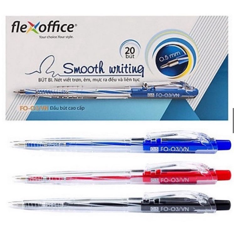 Bút bi 3 cạnh định vị FO-03 ngòi 0.5mm