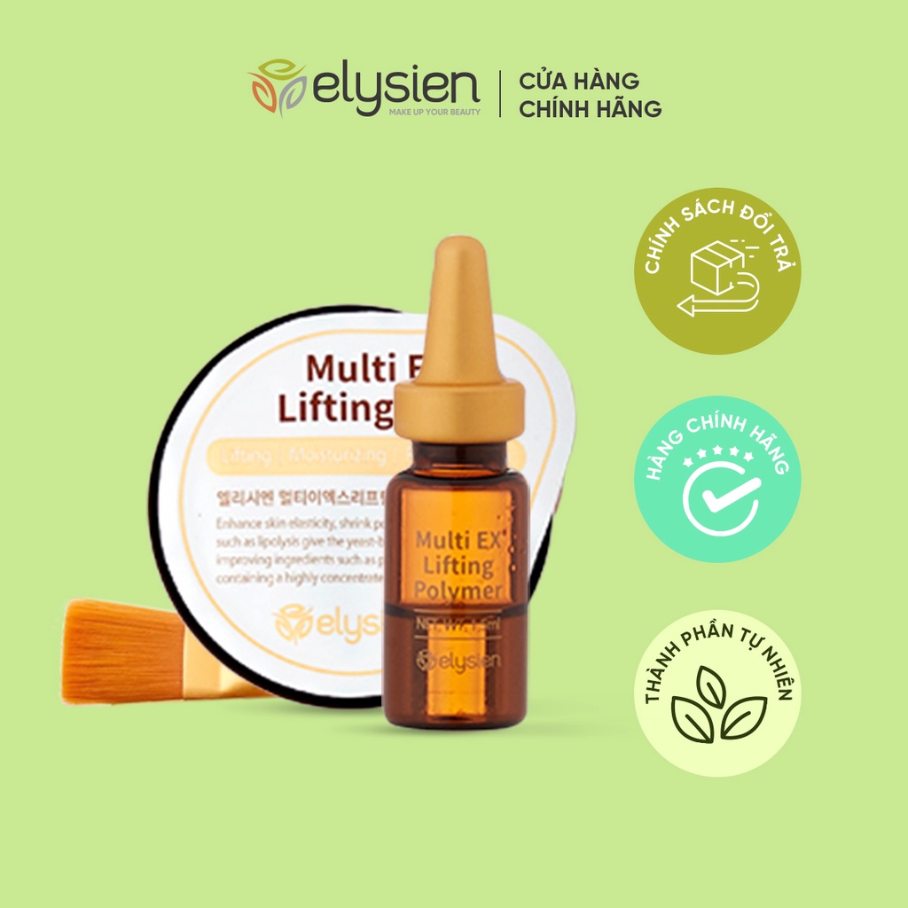 Mặt nạ dưỡng ẩm trắng da Multi ex lifting ELYSIEN cao cấp chính hãng dạng gel giảm mụn thâm chống lão hóa - B2B