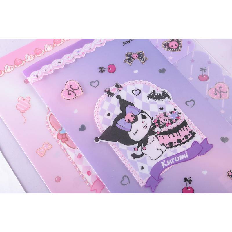 SANRIO Túi Đựng Tài Liệu Văn Phòng Khổ A4 mymelody Kuromi Cinnamoroll