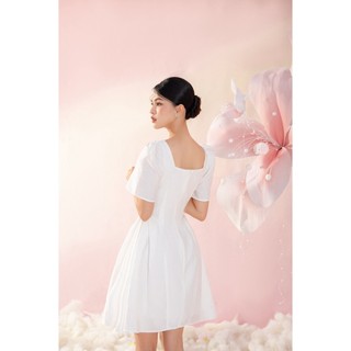 OLV - Đầm Annie Ruched Detail Embro