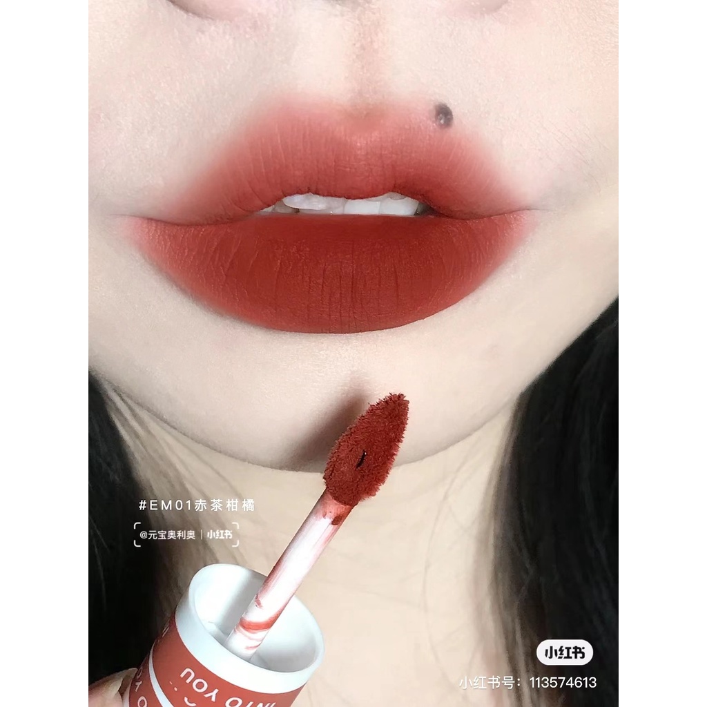 Son nội địa trung son kem lì into you son lì không trôi chính hãng son nội địa trung lâu trôi mềm mịn into you EM08 EM23