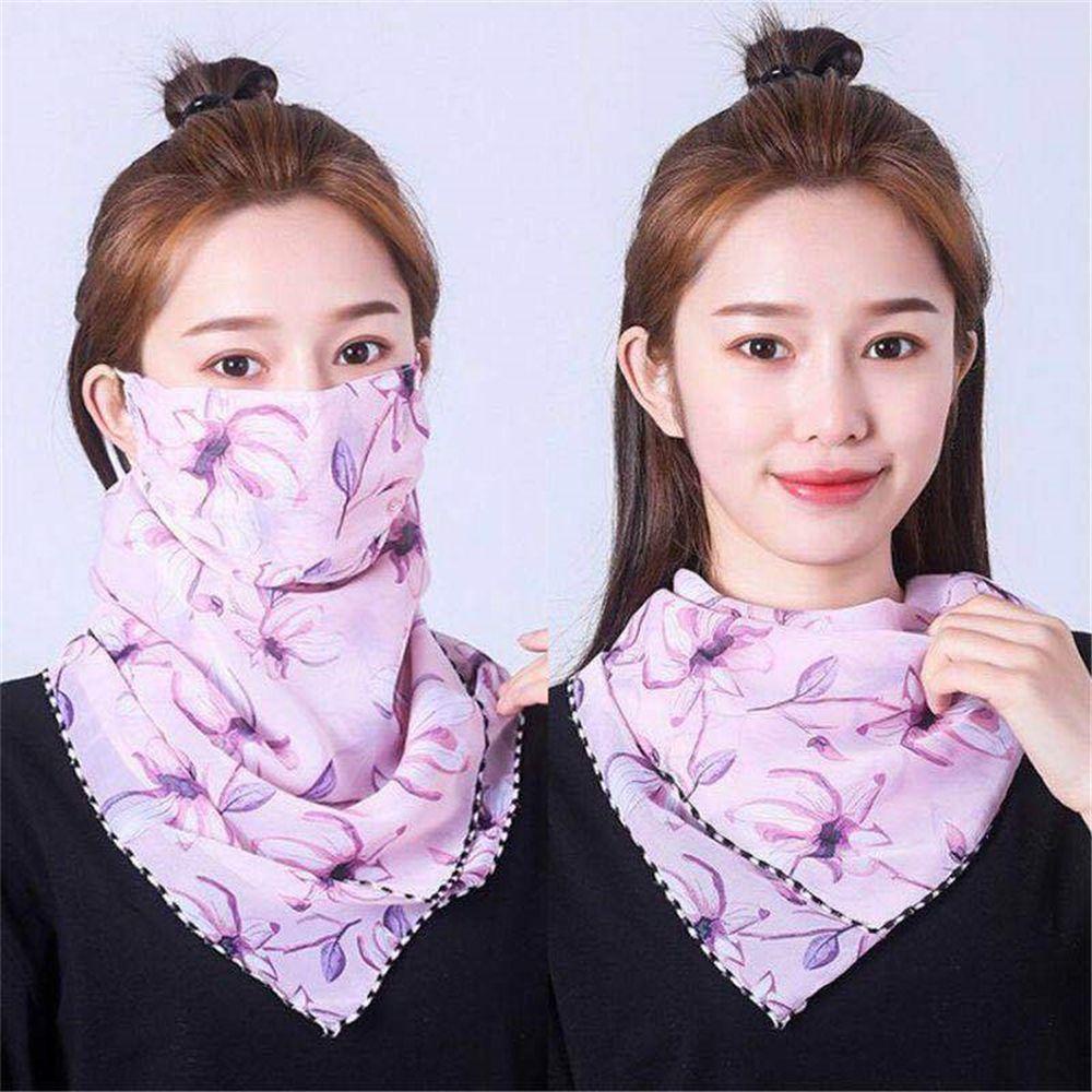Khăn Đa Năng Chống Nắng Bằng Lụa Bảo Vệ Mặt