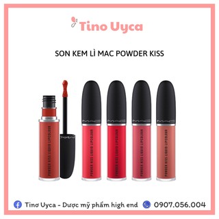 [TINO UYCA] SON KEM LÌ MAC POWDER KISS MÀU MỚI NHẤT