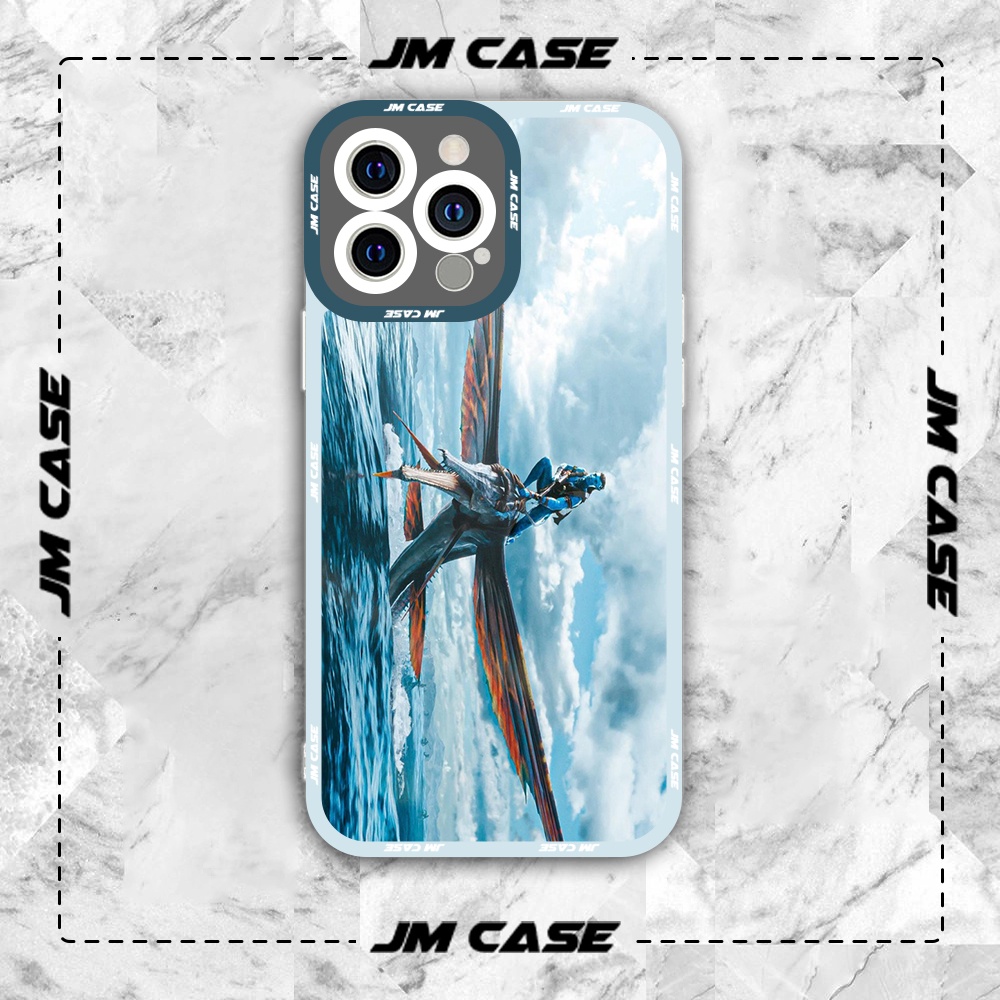 Ốp lưng iphone samsung xiaomi oppo cạnh vuông JMCase Lo' Ak Avatar 2 The Wave Of Water