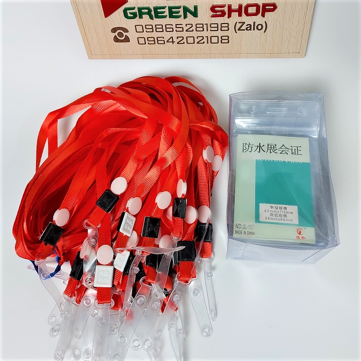 Dây và bao đeo thẻ học sinh giá rẻ