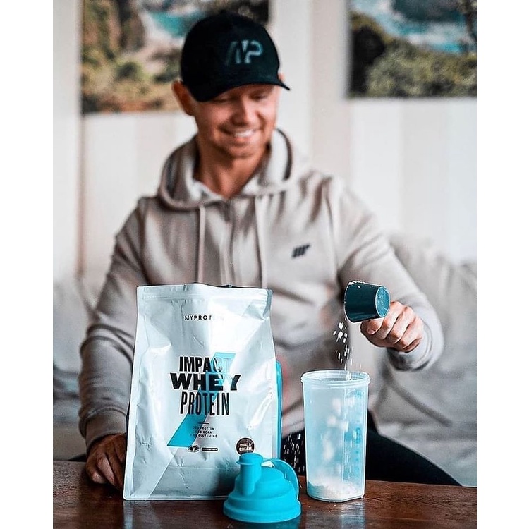 WHEY PROTEIN - MYPROTEIN - IMPACT WHEY PROTEIN - 2.2lbs  - Bổ sung protein tăng cơ giảm mỡ - Từ Châu Âu