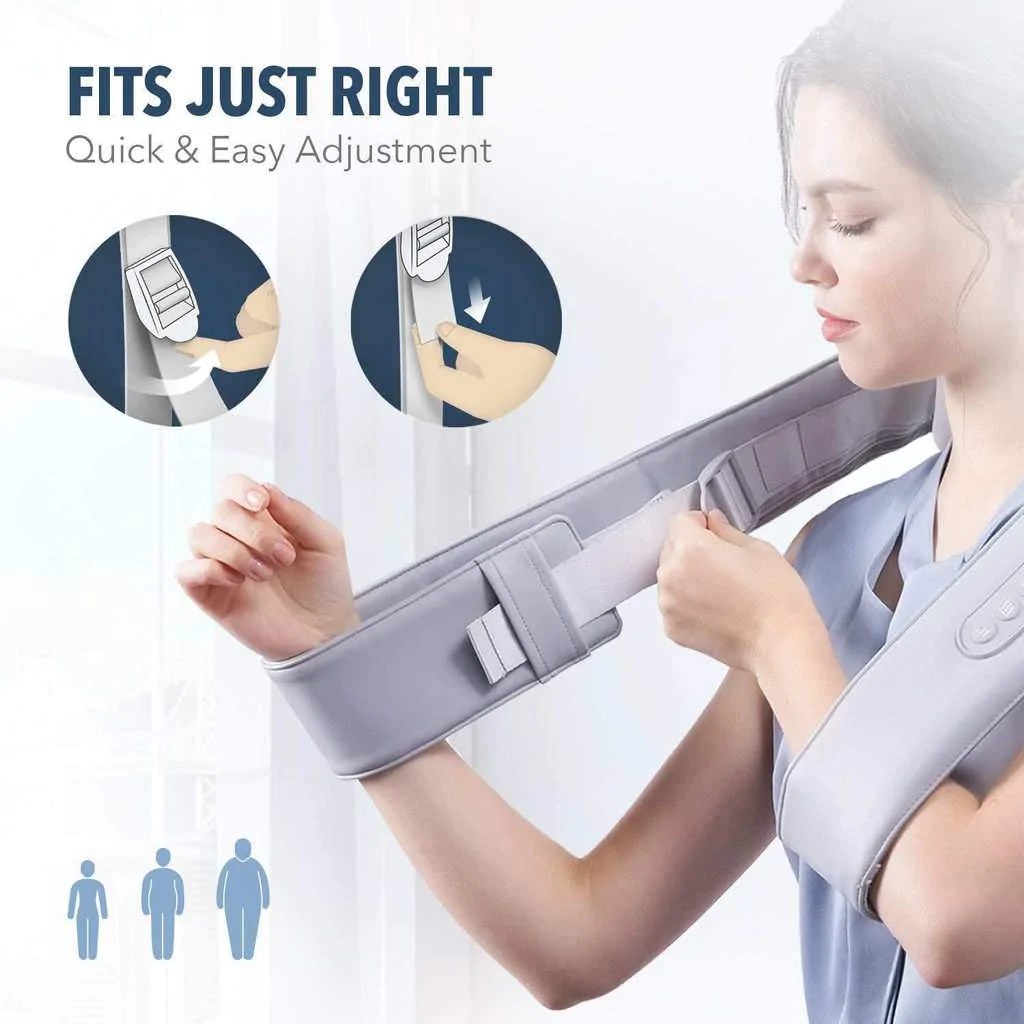 Đai Massage Naipo oCuddle-C1 - Massage Đá Nóng - Giả Lập Bấm Huyệt - Thương Hiệu Đức - Hàng Xuất USA - Mới 100% Sealbox