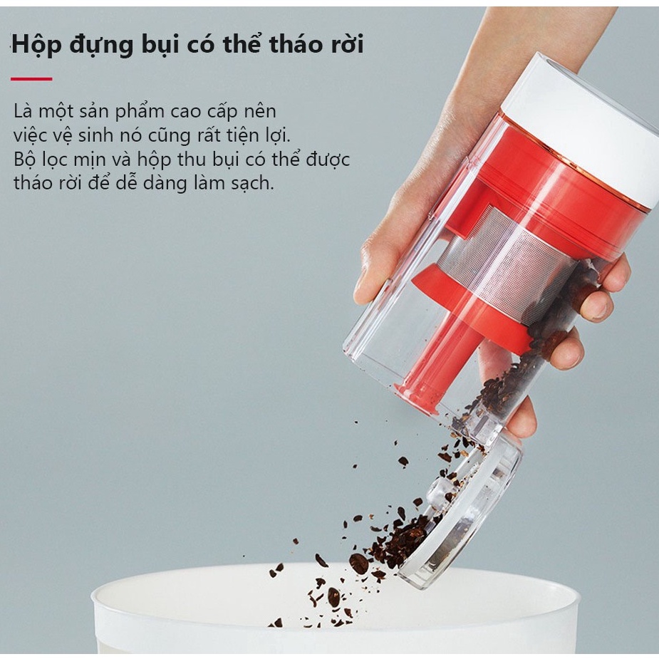 Máy hút bụi cầm tay không dây Xiaomi Dreame TROUVER POWER 11, Lực hút 20000Pa, Động cơ 400W, màn hình LED thông minh