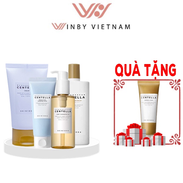 Trọn Bộ Combo Skin1004 + Quà Tặng Sữa Rửa Mặt Skin1004 Madagascar Centella