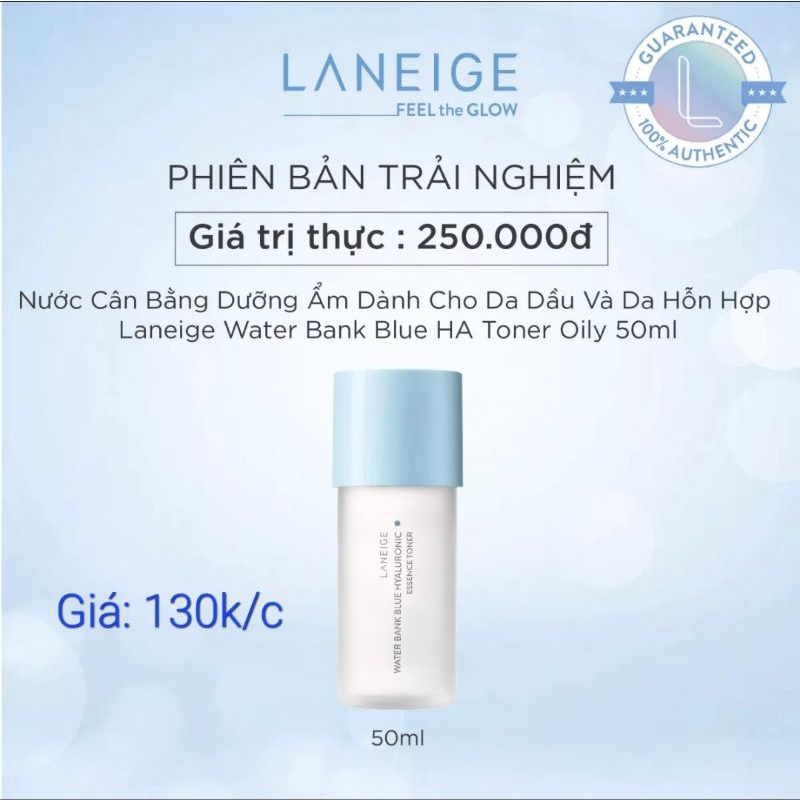 Nước hoa hồng Skin Refiner Ligth Laneige 50ml