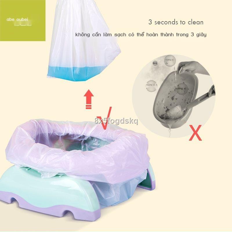 ♠ 卍 Bàn cầu di động trẻ em cho bé ghế ngồi toilet máy giặt nữ Bô cho bé nam du lịch xe ô tô gấp
