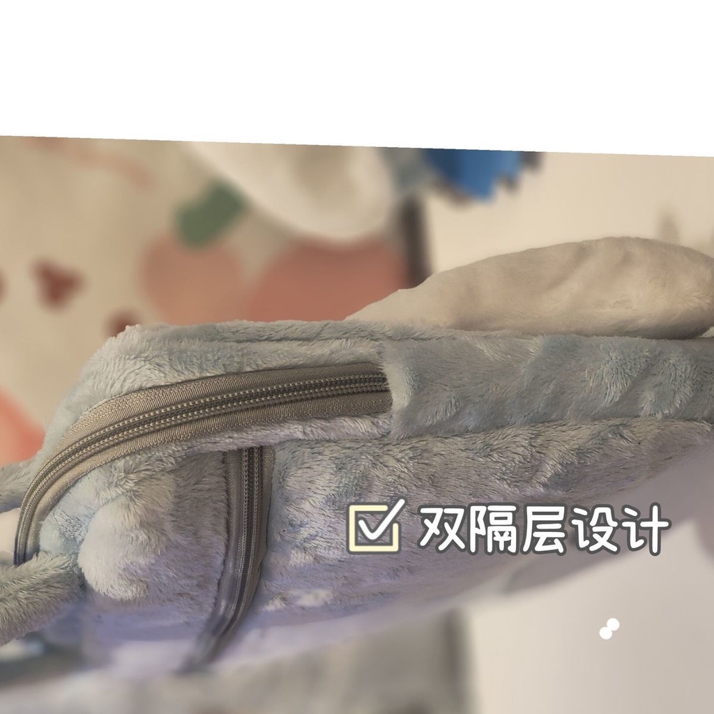 Túi Đựng Máy Tính Bảng iPad Pro 11 9-11 Inch Phủ Lông Hình Cinnamoroll Dễ Thương