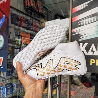 giày đá bóng sale cao cổ zuka tf ( khâu đế + tặng tất + túi rút + hộp )