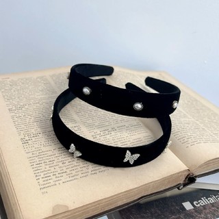 Cài tóc nhung Joy headband phong cách Hàn Quốc