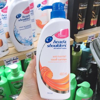 DẦU GỘI HEAD SHOULDER 480ML THÁI LAN