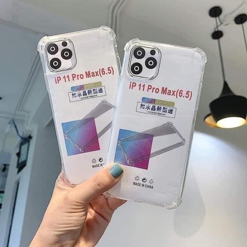 Ốp silicon trong suốt chống shock dành cho  ip17/ ip17 pro/ ip17 Air / ip17 pro max