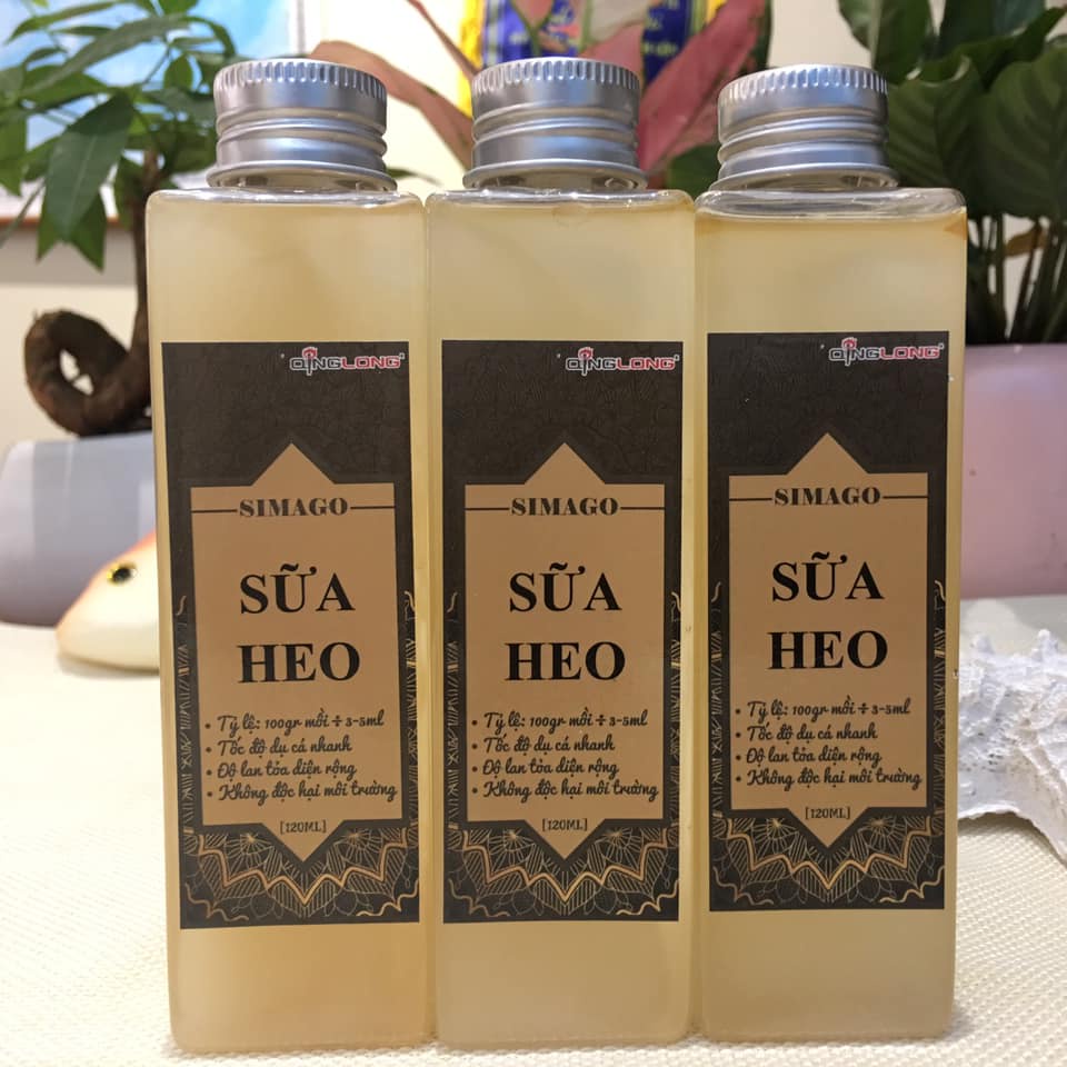 Hương liệu dụ cá, Tinh mùi câu Simago Vị Sữa Heo