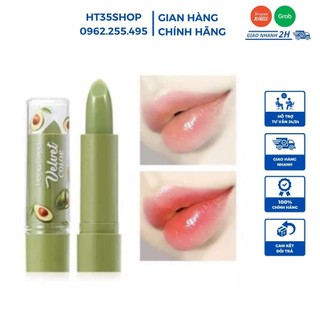 Son dưỡng môi Trái Bơ mềm môi hồng môi căng mọng HT35SHOP