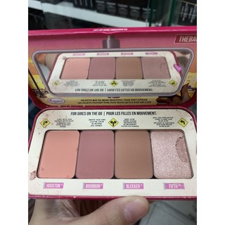 (trầy vỏ + vỡ phấn) Bảng phấn má, highlight The Balm Autobalm Cheek Pallette