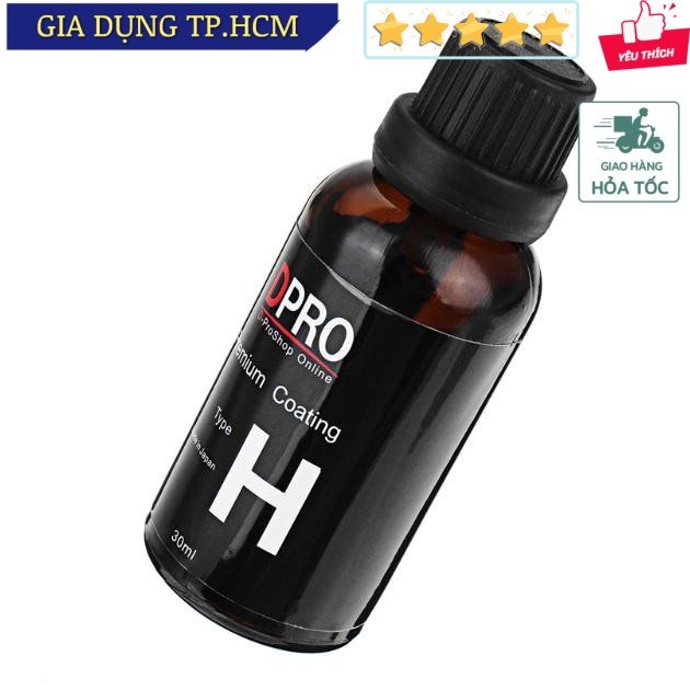 🆕 Sơn Phủ Cao Cấp DPRO Type H 30ml (Made in Japan)