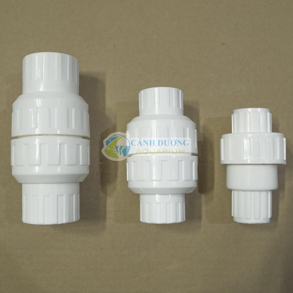 Van 1 chiều U-PVC ống phi 32-25-20 chuyên dùng cho hồ cá