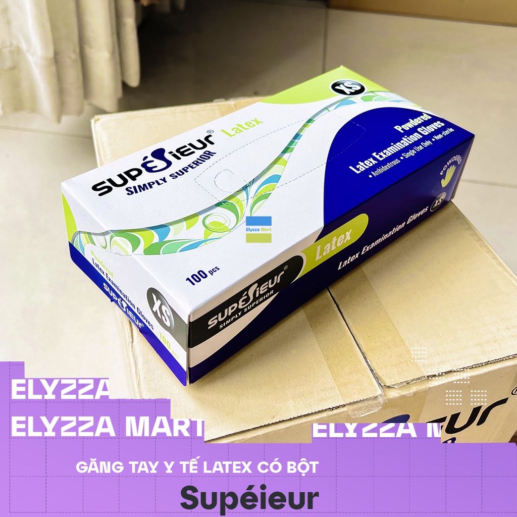 Găng Tay Y Tế Có Bột Superieur