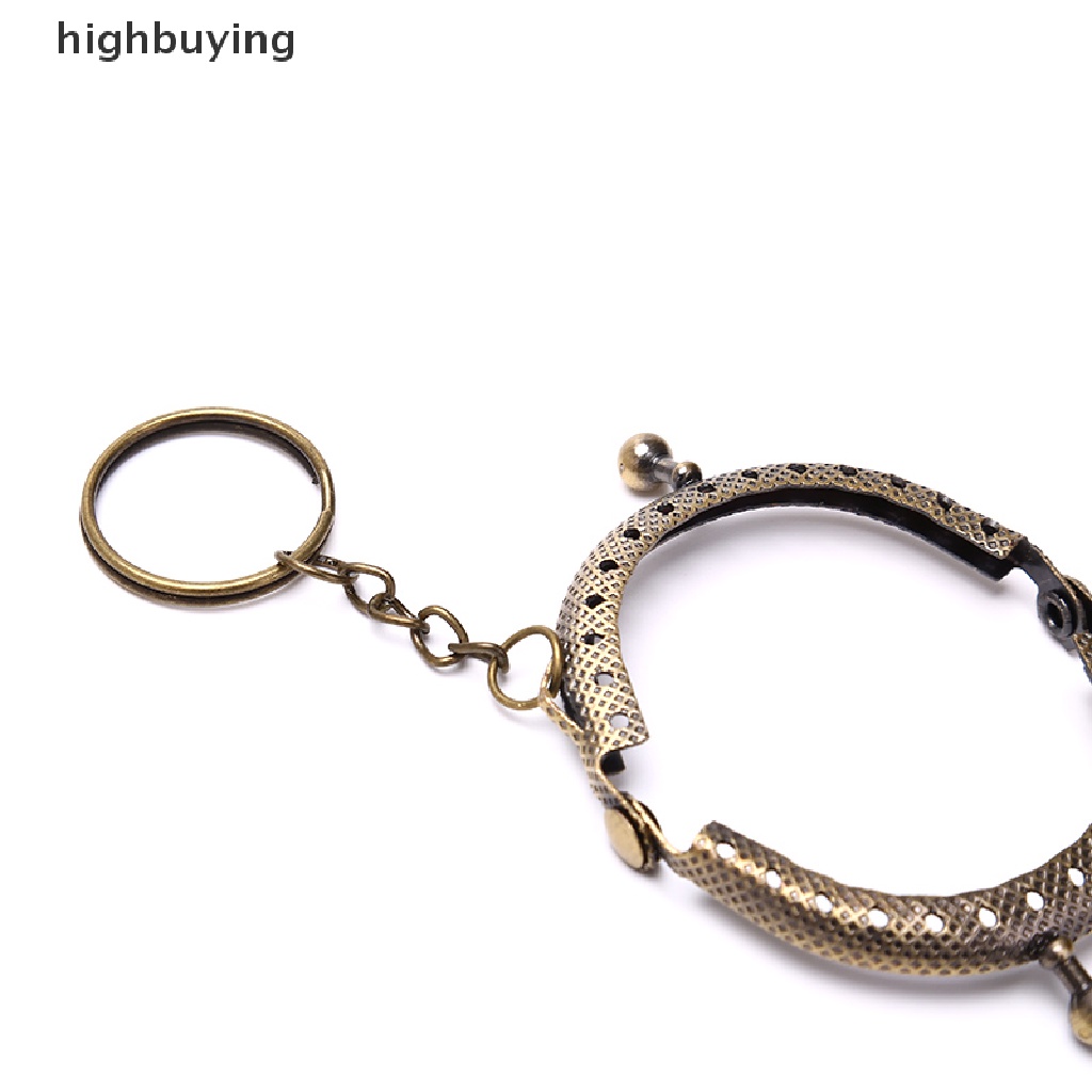 Set 1 Khung Kim Loại 5cm Dùng Để Làm Ví / Móc Khóa Tiện Dụng