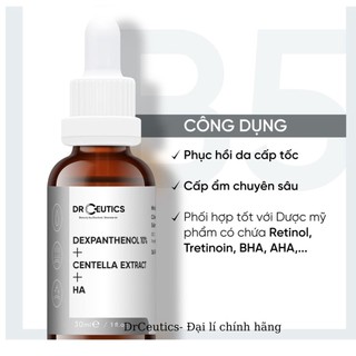 [ Công ty ] Serum B5 DrCeutics Cấp Ẩm Và Phục Hồi Da