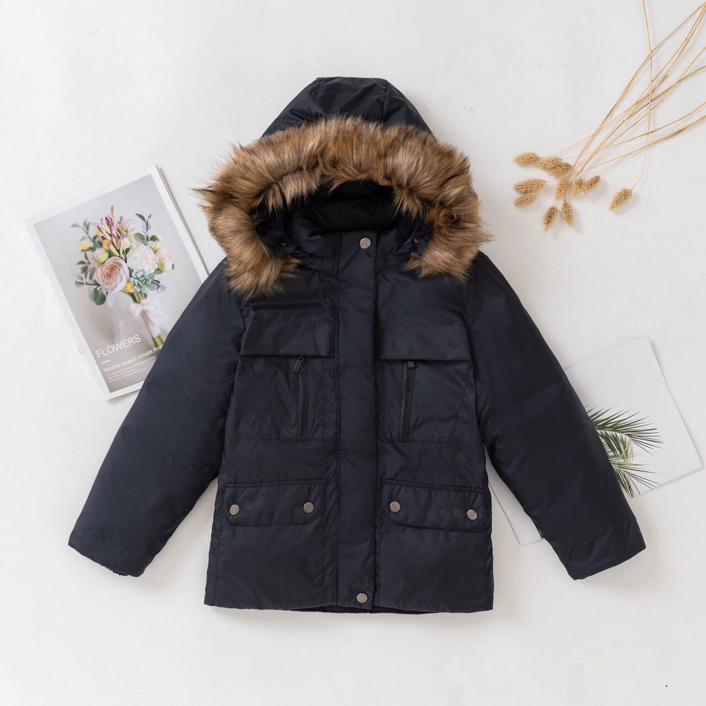 Áo khoác phao Zara bé trai xuất dư Size 7-14 tuổi