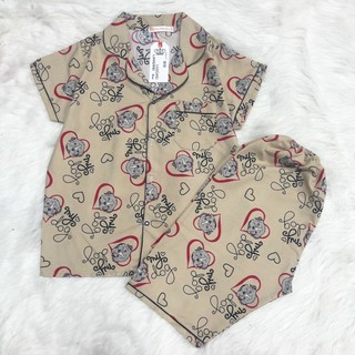 Combo 3 Bộ Kate Lụa Tay Ngắn Quần Lửng (Freesize <60kg) (3 bộ 3 màu 3 họa tiết khác nhau)