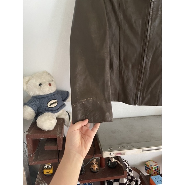 ÁO KHOÁC DA THẬT THƯƠNG HIỆU C.R.O.C.O.D.I.E THANH LÝ CÁ NHÂN SIÊU RẺ