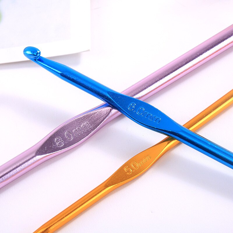 Bộ Kim Đan Len Bằng Thép Không Gỉ 2-8mm