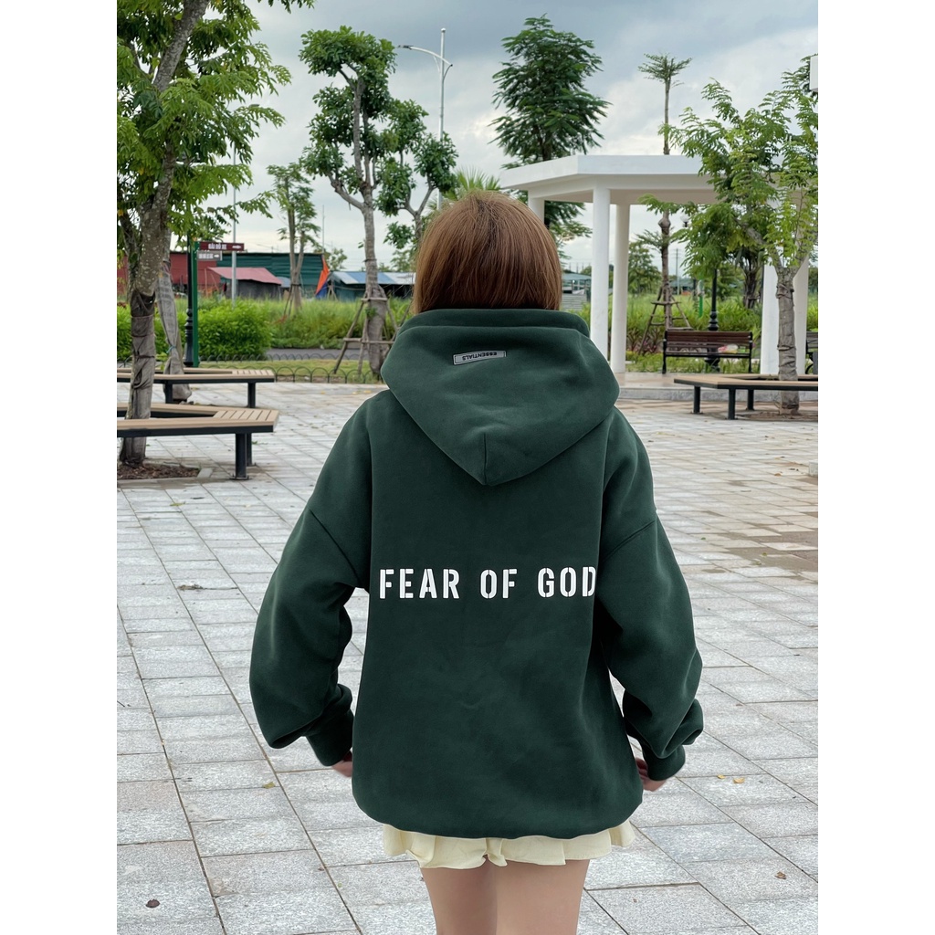Áo Hoodie nỉ bông FG, ABC Fear of god  , áo nỉ bông hoodie unisex nam nữ siêu đẹp dày dặn ấm áp cực chất