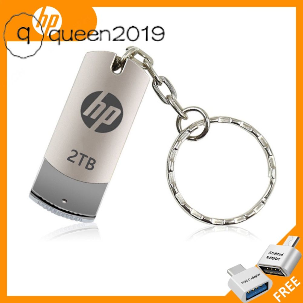 Hp Ổ Pen Drive 1Tb 2Tb Usb Flash Drive 1Tb 2Tb Usb Pendrive Stick Kèm Ổ Flash Móc Khóa Queen2019