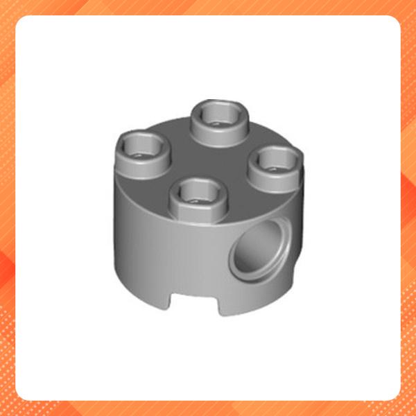 COMBO 4 Gạch Cao Tròn 2x2 Với 1 Lỗ Xuyên NO.372 - Phụ Kiện Đồ Chơi Lắp Ráp Tương Thích Part 17485