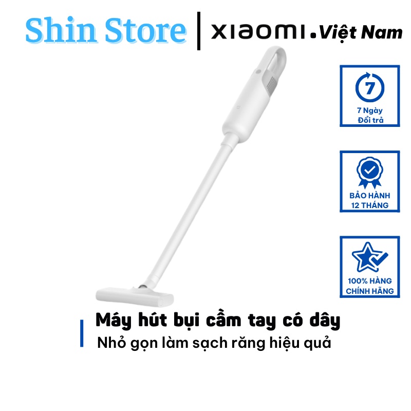 Máy hút bụi cầm tay Xiaomi Mijia có dây, Công suất 600W lực hút 16kPa làm sạch ngôi nhà của bạn -SHINSTORE