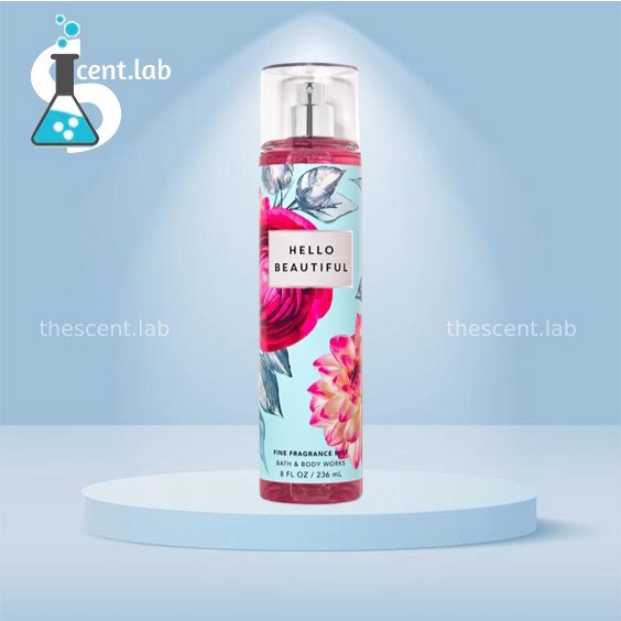 Xịt Thơm Toàn Thân Mùi Hương Hello Beautiful BBW -𝐭𝐡𝐞𝐬𝐜𝐞𝐧𝐭.𝐥𝐚𝐛-