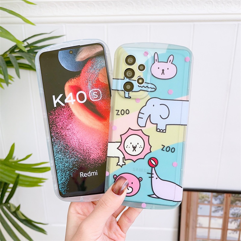 Ốp Điện Thoại Hình Oval Dễ Thương Cho Samsung Galaxy A73 A72 A53 A52 A33 M33 5G A23 A13 4G