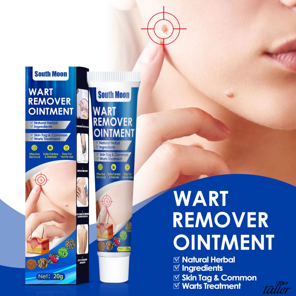 ✧Ready Stcok Kem Tẩy Mụn Cóc South Moon Gel Loại Bỏ Thẻ Da Kem Tẩy Nốt Ruồi Chăm Sóc Cơ Thể Mặt Kem Điều Trị Mụn Cóc Cơ Thể Loại Bỏ Mụn Cóc Cao Hơn 20G