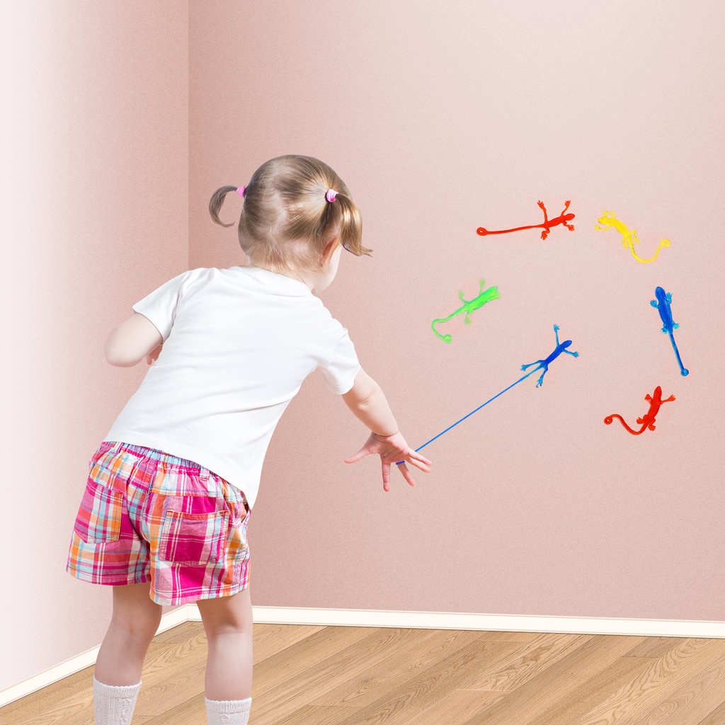 Set 20 Đồ Chơi Thằn Lằn Đàn Hồi Cho Bé