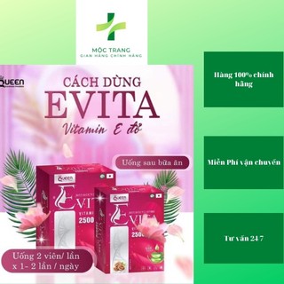 Viên uống vitamin e đỏ 2500iu