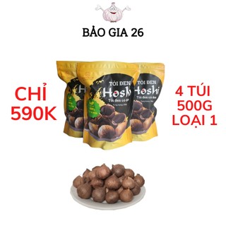 [Loại 1] - Túi 500g - Tỏi Đen Cô Đơn Hoshi Xuất Khẩu - Lên Men 90 Ngày