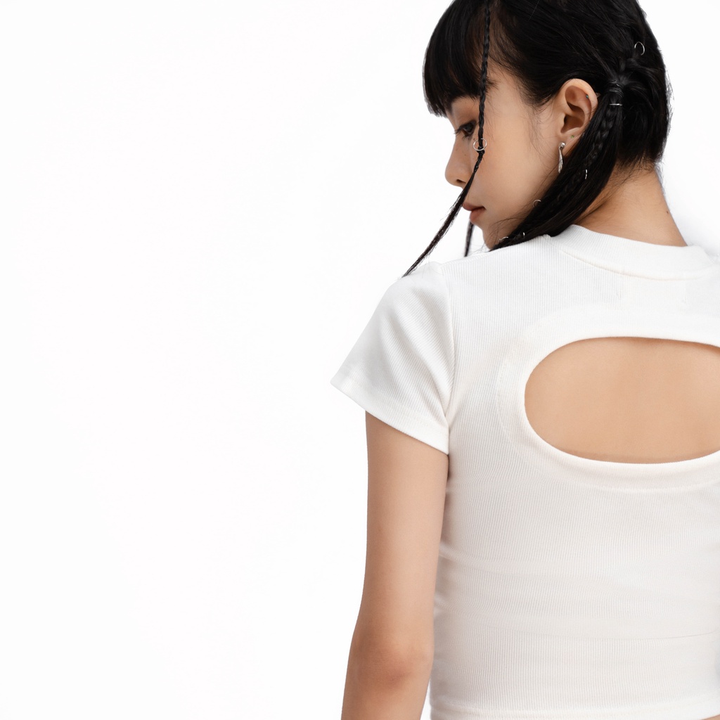 Áo Thun Baby Cut-Out Lưng Trắng BunnyHill SSTAB04