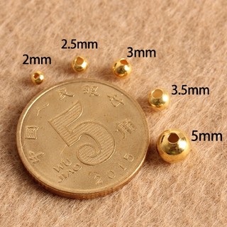 [BẠC CHUẨN S925] Set 10 Bi bạc tròn trơn 2-4mm - MH836 MOCHUONG JEWELRY