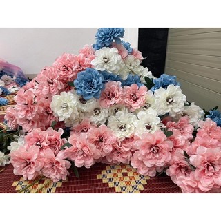 bông thược dược hoa giả trang trí.