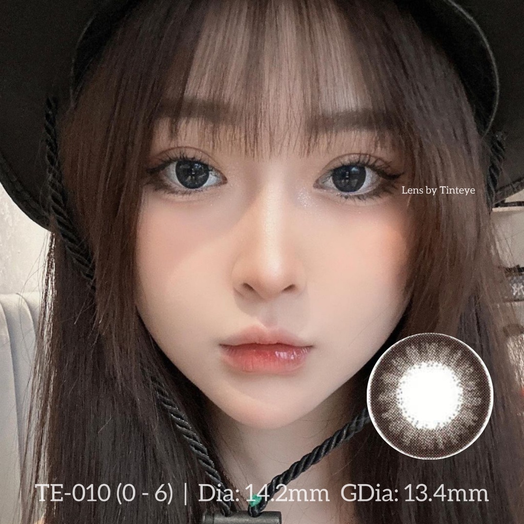 Kính Áp Tròng Tinteye Xám Ánh Nâu Tự Nhiên TE - 010